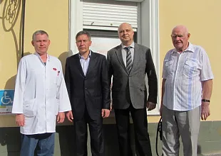 Дружеский визит коллег из Москвы